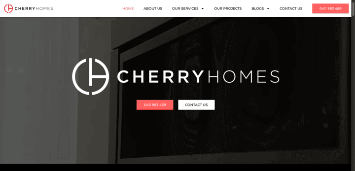 Cherry Homes Website
