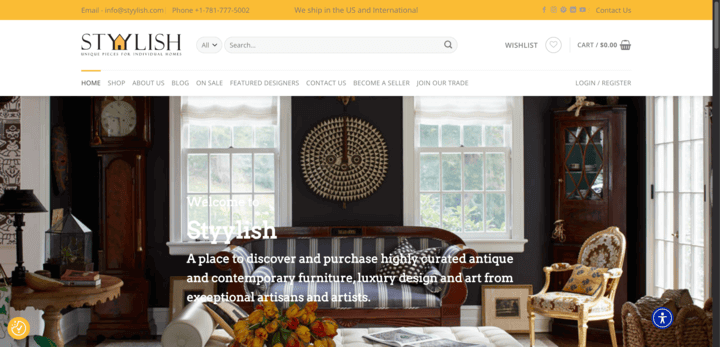 Stylish Website