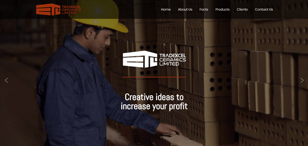 Tradexcel Ceramics Ltd Website