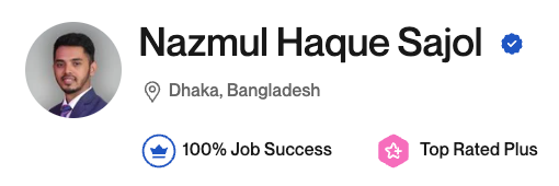 Hire me at Upwork